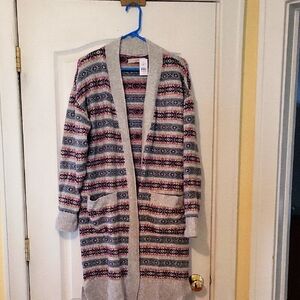 NWT Loft Medium Duster Sweater
